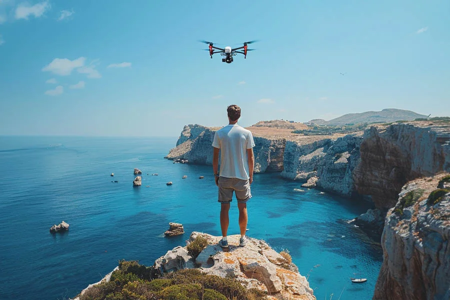 drone for taking photos